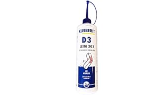 KLEIBERIT CHIMIE SARL Colle vinylique D3/D4 KLEIBERIT 303.0-Flacon 0,5kg-303.0.8101