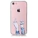Produktbild iPhone 7 Hülle,iPhone 7 Hülle TPU Case Schutzhülle Silikon Case,3D Kreative Ultra Slim Soft Licht Klar Transparent Silikon Gel Gomma TPU Hülle Case für iPhone 7 with 4,7 Zoll,Cool 3D Romantik Flower Animal Cartoon TPU Silikon Schutz Handy Hülle Case Tasche Etui Bumper für Apple iPhone 6S/6 4.7