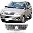 CAR SAAZ Bentley Style Front Chrome Grill Compatible with Alto K10 Type 1 (2010 to 2014)