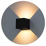 Mit verstellbarem Abstrahlwinkel Design ermöglicht es Ihnen, den Winkel der Wandleuchte einzustellen