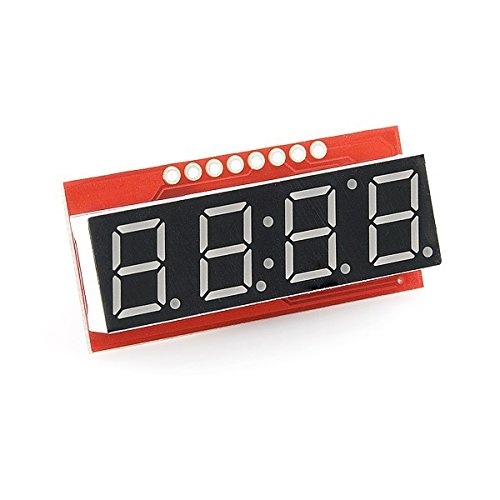 Sparkfun Display 7 Segmentos Serial - Rojo