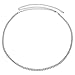 Produktbild Damen Damen Hüfte Kette Gürtel silber Strass Strass Diamant 2 Reihen verstellbar 79cm Länge für alle Alle Outfits von Wedding Decor