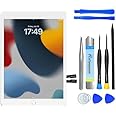 NB+ Screen Replacement For iPad 9th Generation 10.2 ”Touch Screen Digitizer 2021 Pre-Installed Adhesive(model:A2602 A2603 A2604 A260(White)