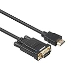 Kompaktes Design: Die compact-designed tragbar benfei HDMI zu VGA-Adapter verbindet einen Computer, Desktop-PC, Laptop, oder andere Gerät mit HDMI-Anschluss an einen Monitor, Projektor, HDTV oder andere Gerät mit VGA-Port