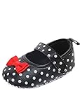 Aoweika Baby Schuhe mädchen Bowknot Schuh-Turnschuh Anti-Rutsch weiches Polka Dot Prinzessin Schuhe Solekleinkind Kleinkind Schuhe