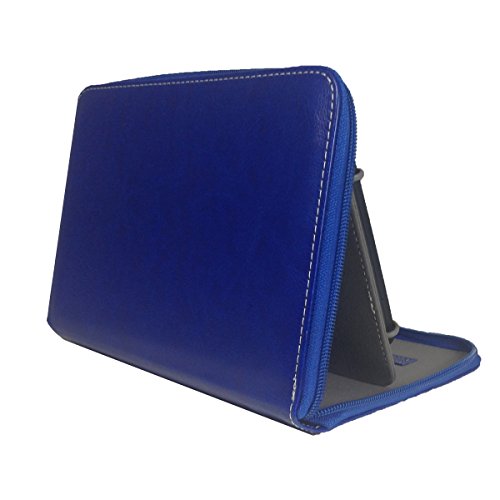 Jay-Tech XTE7D / 17,8 cm / 7.0 “ Tablet Pc Tasche mit Drehfunktion + Touch Pen – 360° 7 Zoll Reißverschluss Blau - 2