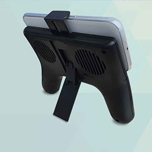 MagiDeal X-Lüfter Kuhler Standplatz Eingebaute Lithium-Akku für 4-6 Zoll Smartphone - 6