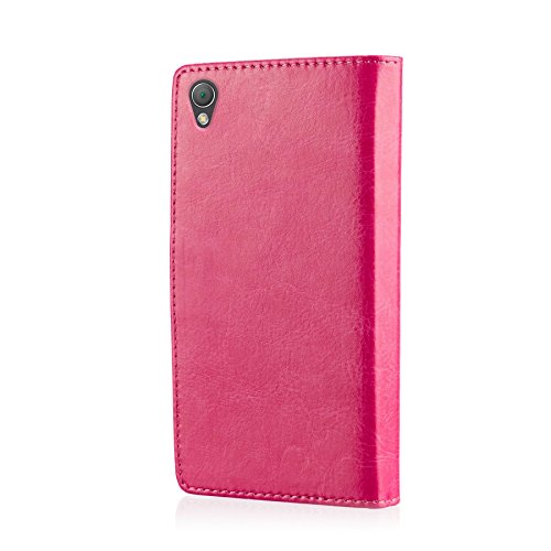 32nd Funda Flip Carcasa de Piel Tipo Billetera para Sony Xperia Z3 Mini con Tapa y Cierre Magn tico y Tarjetero - Rosa reviews 32nd Funda Flip Carcasa de Piel Tipo Billetera para Sony Xperia Z3 Mini con Tapa y Cierre Magn tico y Tarjetero - Rosa