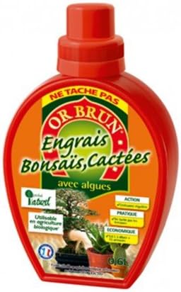 Bonsai Compost Fertilizer – cactée 0.6L – Gold Brown