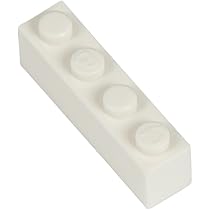 B4/15) LEGO 4170 mattoncino luminoso 1x6 nero ferrovia 7750