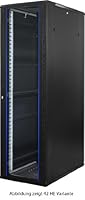 18 HE 19 Zoll - 19" Serverschrank mit Glastür (BxTxH) 600x1000x1000mm - NEU! 19Power GmbH