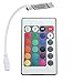Produktbild Controllers - SODIAL(R)24 Tasten Mini IR Remote Controller fuer RGB LED Strip Streifen