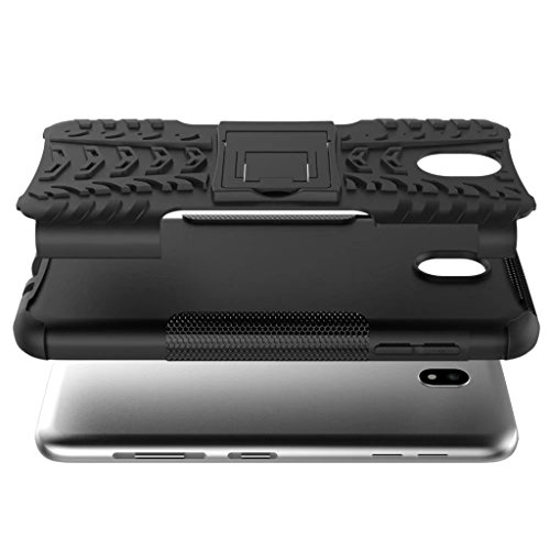 Samsung Galaxy J7 2017 Versi  n Europea  5 5  Funda  2in1 Armadura Combinaci  n A Prueba de Choques Heavy Duty Escudo C  scara Dura para Samsung Galaxy J7 2017 Versi  n Europea  5 5   Negro 