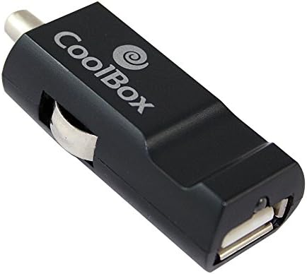 CoolBox CDC10 - mobile device chargers (Indoor, GPS, Mobile phone, MP3, MP4, Smartphone, Tablet, Cigar lighter, Black, Overload, Short circuit, 12 - 24)