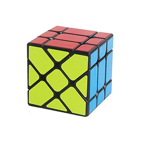 EasyGame Cubo Magico di Puzzle Yongjun YJ Rotella Twist Puzzle Cube Nero