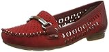 Passform: normal Rieker Damen 40085-33 Mokassin, Rot (Fire/Rosso/Nuss 33), 41 EU