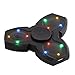 Produktbild rebuty LED Light Hand Spinner with Bluetooth Speaker Music EDC Fidget Pocket Toy for Leisure, Stile 2 (Nero)