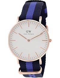 Daniel Wellington 0504DW - Reloj de pulsera para mujer, blanco / plata