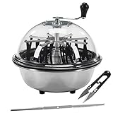 Green Grass Growers Coupe-feuilles Effeuilleuse Manuelle pour Culture Hydroponique | Outillage de Jardinage pour Coupe de Pot-pourri, Herbe | Lamelles Caoutchouc - Couteau et Récipient en Acier