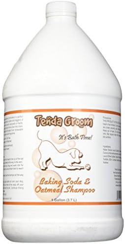 Tenda Groom Baking Soda and Oatmeal Dog Shampoo, Gallon