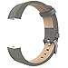Produktbild Für Fitbit Charge 2 Watch Transer® Ersatz Uhrenarmbänder Fashion PU-Leder Uhrenarmband Armband für Uhren Länge: 152mm-208mm (Grau)