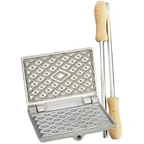 Stampo Per Ferratelle Rettangolare In Alluminio - CBE Elettrodomestici | Per Cialde Morbide - Foto 3