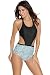 Produktbild Loveours Badeanzug Strappy Neckholder One Piece Fischschuppen Bikini (S)