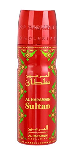 Prime nuevo Sultán Desodorante Body Spray al Haramain exclusivo Rosa jazmín vainilla almizcle