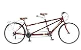 Viking Monarch Tandem, 24 Speed, 700c Wheel Bike, Burgundy
