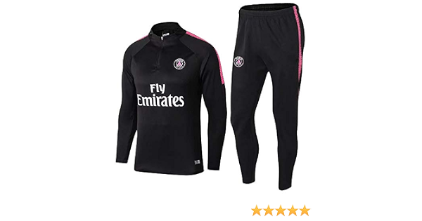 SKLLA Tuta da Allenamento 18-19 Paris Saint-Germain F.C. Divisa da Calcio a  Maniche Lunghe Autunnale e Invernale (Bambino +  Adulto),Adult~L(70~80KG/175~180CM) : Amazon.it: Moda