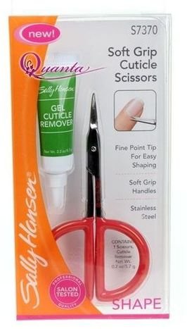 Sally Hansen Soft Grip Cuticle Scissors And Gel Cuticle Remover S7370