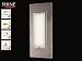 Produktbild Dimmbare LED Wandleuchte SHINE-MODULAR, Nickel antik / Glas weiß, IP54 Outdoor, Fischer Leuchten 55381