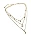 Produktbild CWTCHB    trendy Moon Star Lange Halskette Frauen Gold Farbe kristall Choker Holiday Resort Strand schmuck anhänger für Frauen Geschenke