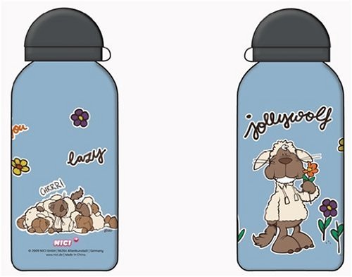 Preisvergleich Produktbild Nici 31784 - Sportflasche Jolly Wolf c3, 400 ml