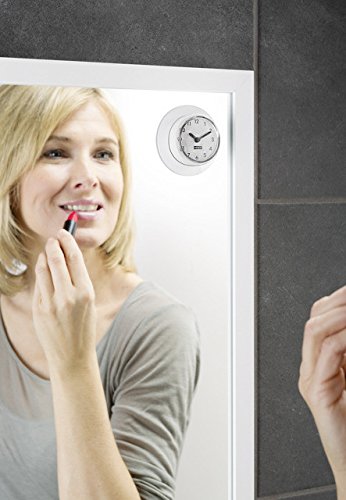 Wenko Baduhr, Uhr mit Saugnapf Ø 6 cm - 2 Stück