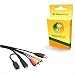 Produktbild PowerPlanet Sony VMC-MD3 USB/Video Kabel Terminal mit Kopf für Sony Cyber-Schnapsgläser DSC-T99, DSC-T110, DSC-T110D, DSC-TX5, DSC-TX10, DSC-TX55, DSC-TX66, DSC-TX100, DSC-TX100V