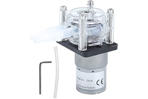 VIAGASAFAMIDO Pompa Dosatrice Peristaltica Alta Portata 500ml/min 24V Piccola e Compatta con Pannello G928 per Laboratori e Applicazioni Industriali Controllo Preciso del Flusso Liquidi