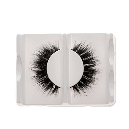 Ein Paar Künstliche Pferdehaar Lange Wimpern Natürlich Schwarz – 03 - 2