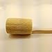 Tenflyer Wooden Handled Natural Sponge Loofah Back Scrubber Brush Bath Long Reach Shower