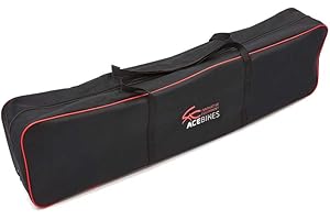Ace Bikes AceBikes - Borsa pieghevole per rampe da moto, 120 x 17 x 32 cm, colore: Nero