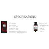 Smok Alien 220W Starter Kit OLED Display inklusive TFV8 Baby Beast Verdampfer (Gold) - 