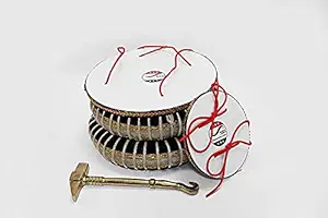 Surjan Singh & Sons Tabla head and bottom covers with hammer