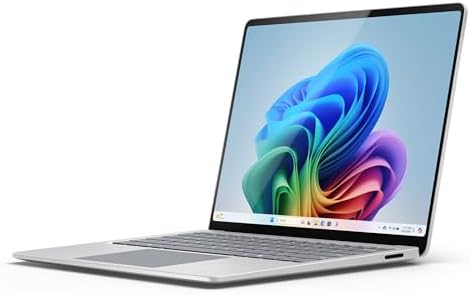 Microsoft Surface Laptop 7 Copilot+ PC Qualcomm Snapdragon X1E-80-100 35 cm (13.8") Touchscreen 16 GB LPDDR5x-SDRAM 512 GB SSD Wi-Fi 7 (802.11be) Windows 11 Home Platin (ZGP-00005)