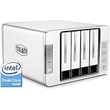 TerraMaster F4-220 NAS Server 4-Bay Intel Dual Core 2.41GHz 2GB RAM Network RAID Storage for Small/Medium Business (Diskless)