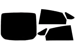 LLWQUANZSS PSSC Pre Cut Rear Car Window 20% Tint Films for Ford Mondeo 5 Door 2015-2017