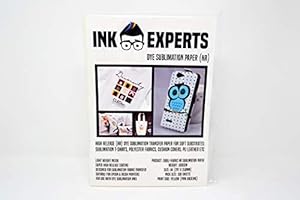 Ink Experts Fabric A4 High Release (HR) Sublimation Paper 100gsm (100 Sheets)