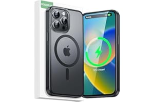 ‎ROCOREN Etui magnetyczne Rocoren do iPhone'a 15 Pro dla Magsafe, powłoka oleofobowa 2023 Upgrade, odporny na wstrząsy zderzak klasy wojskowej, pionierska cienka obudowa magnetyczna