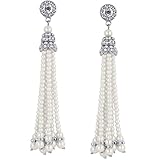 Damen Party/Karneval Accessoires: geeignet für 20/30igerjährige Gatsby Motto-Party, Abschlussbal, Tanzball, Hochzeit Party oder andere festliche Anlässe.