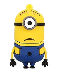 Pankreeti PKT571 Cute Minion Cartoon Designer 8 GB Pen Drive (Yellow)