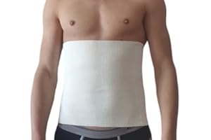 INGROSSO MERCERIE LCF Fascia lombare modellante e contenitiva in lana 30% e cotone 30%, unisex, uomo e donna, realizzato con materiali prodotti in Italia. (L)